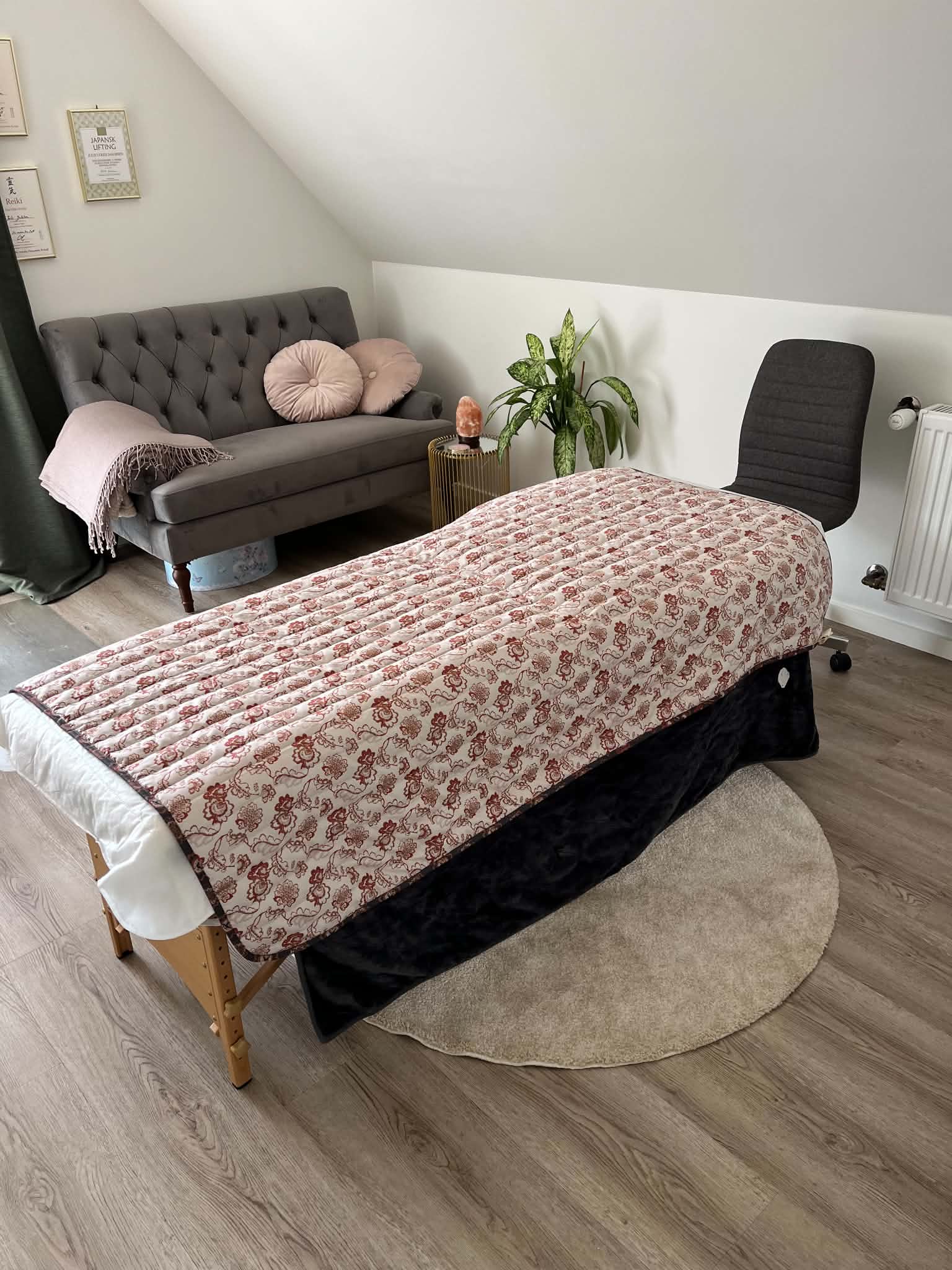 Behandlingsrum hos La Luna Wellness