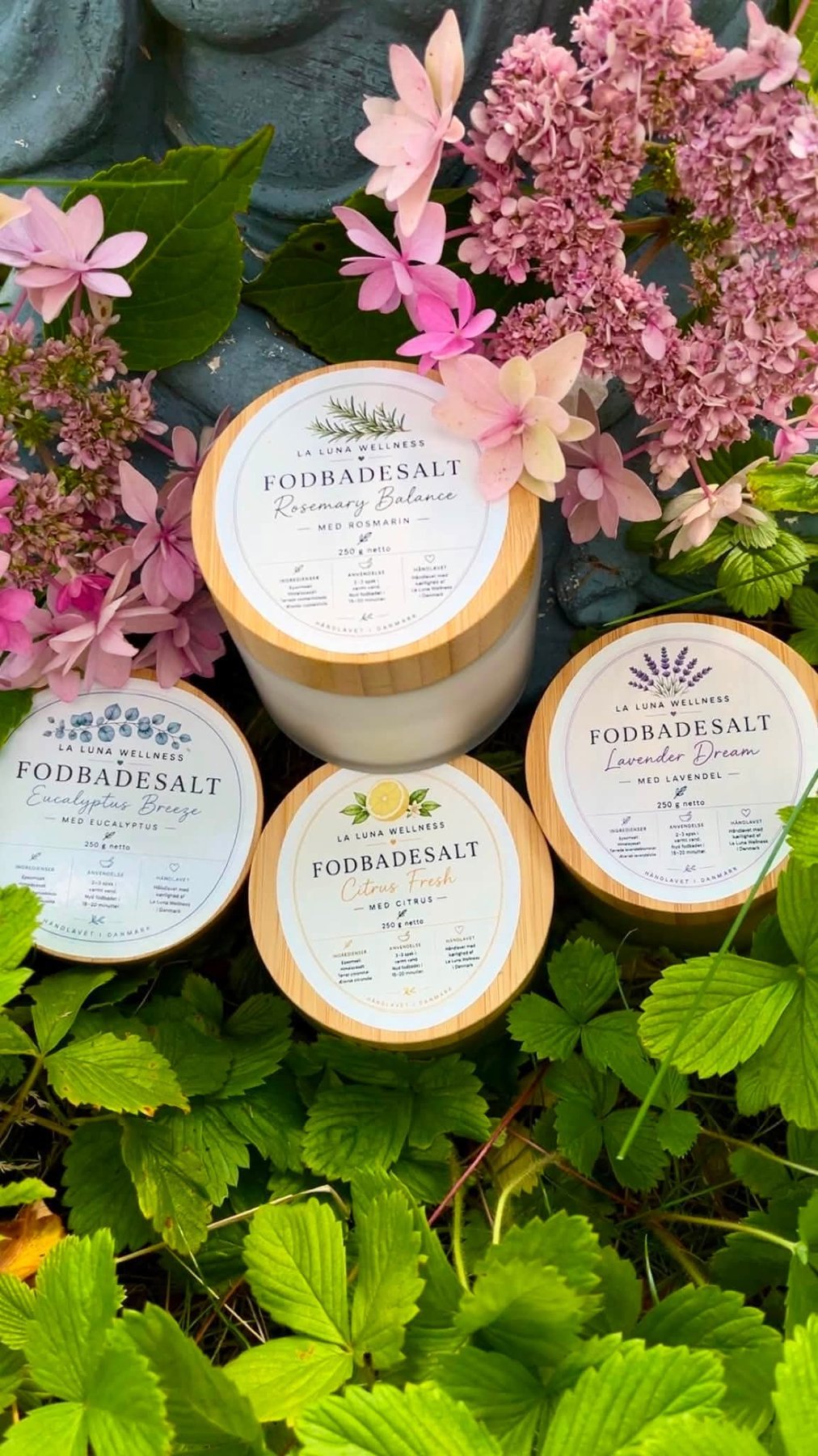 La Luna Wellness håndlavede fodbadesalte